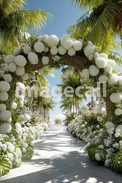 5480 Floral Arch