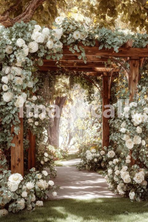 5484 Floral Arch