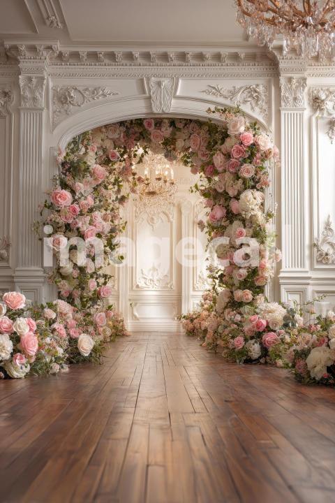 5489 Floral Arch