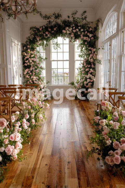 5492 Floral Arch