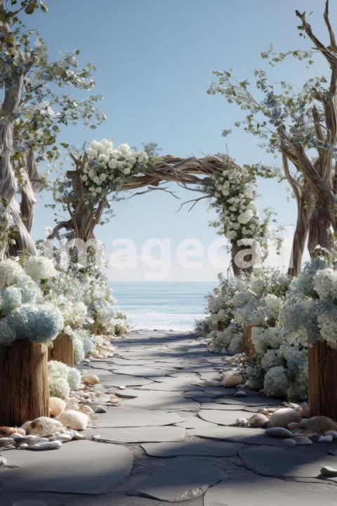 5506 Floral Arch