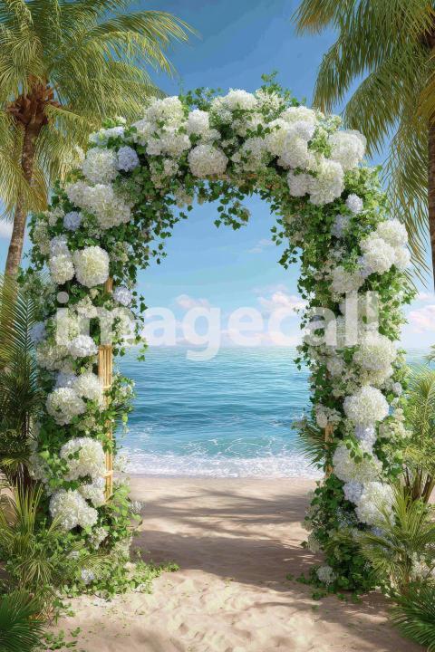 5507 Floral Arch