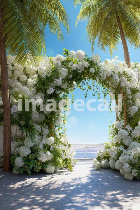 5509 Floral Arch