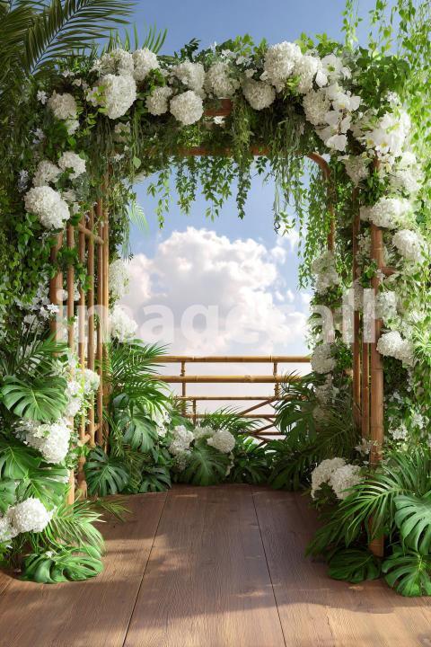 5511 Floral Arch