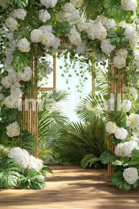 5513 Floral Arch