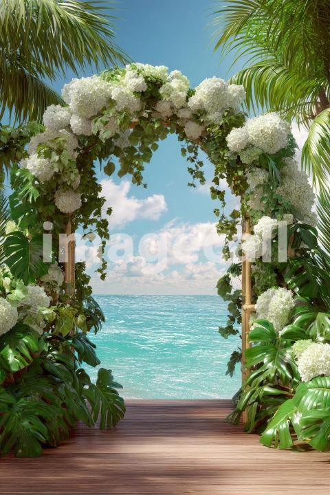 5514 Floral Arch