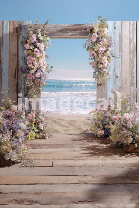5517 Floral Arch