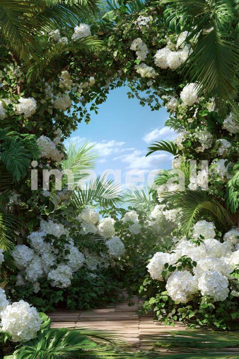 5520 Floral Arch