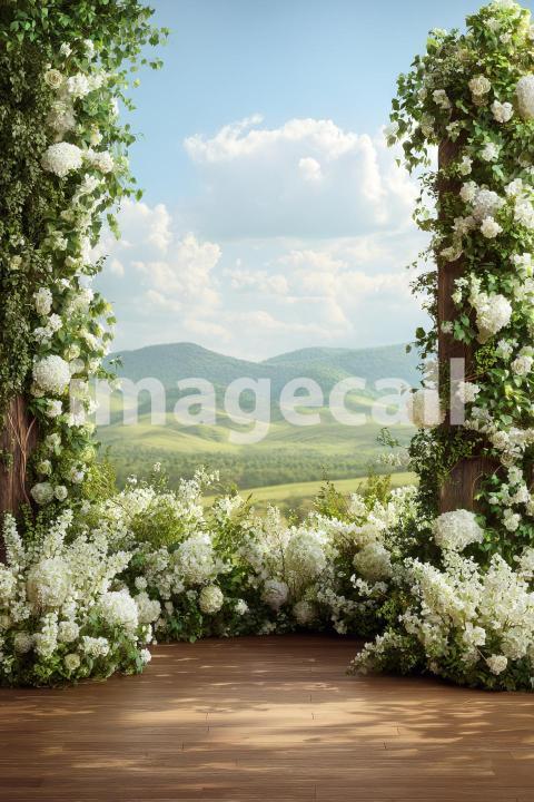 5523 Floral Arch