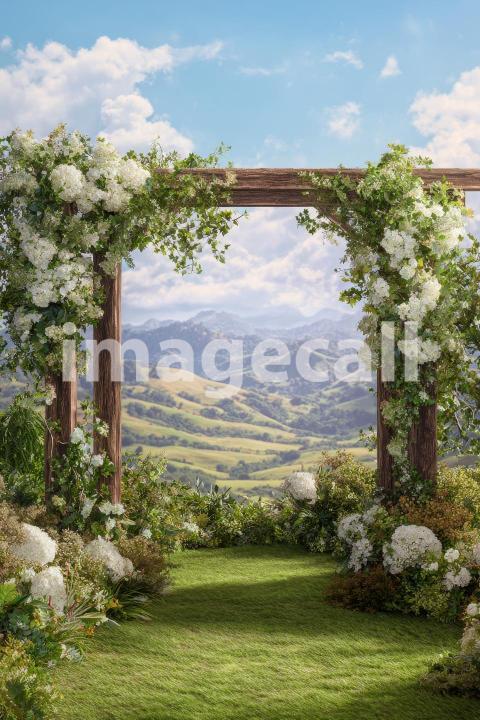 5525 Floral Arch