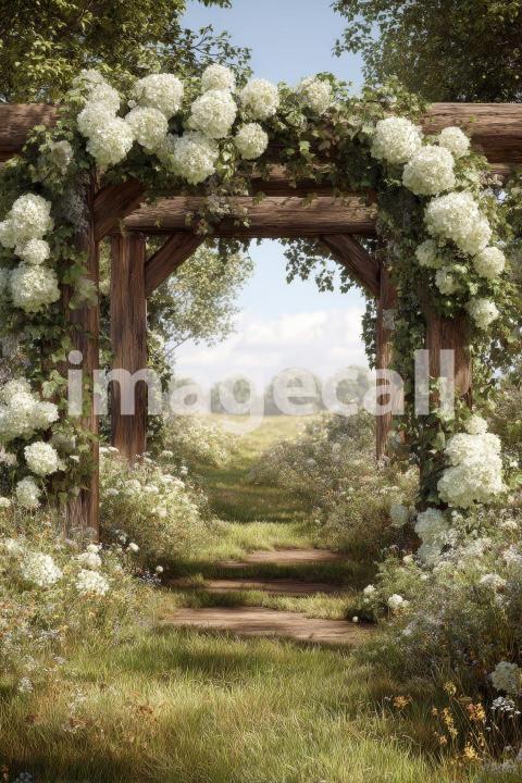 5528 Floral Arch
