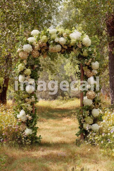 5527 Floral Arch