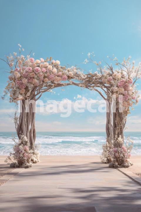 5534 Floral Arch