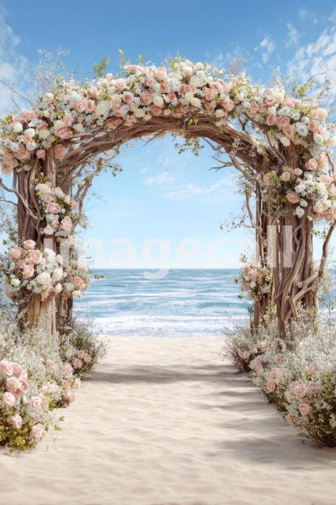 5535 Floral Arch