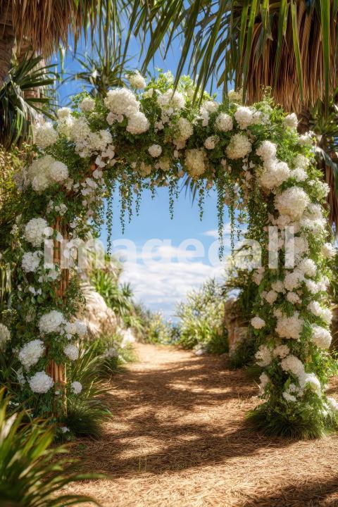 5531 Floral Arch