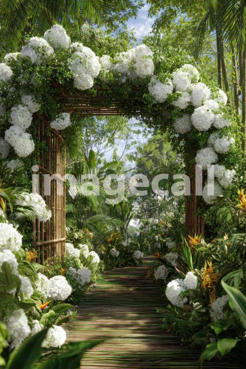 5538 Floral Arch