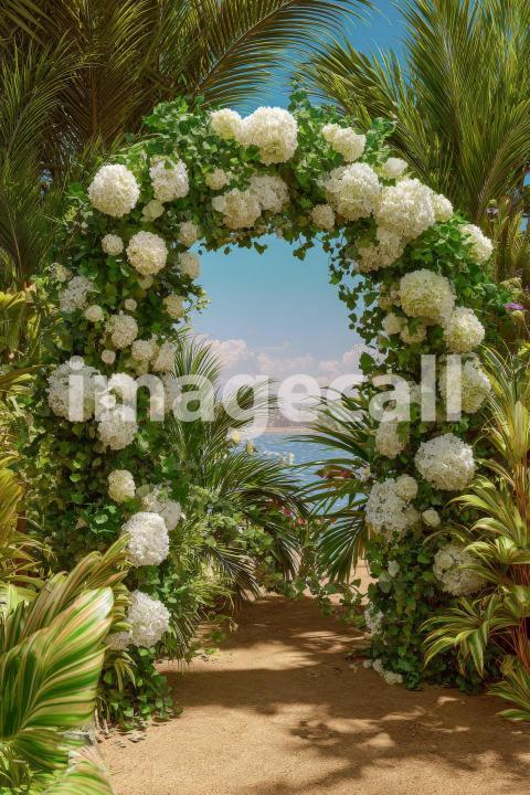 5546 Floral Arch