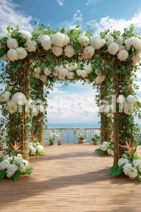 5547 Floral Arch