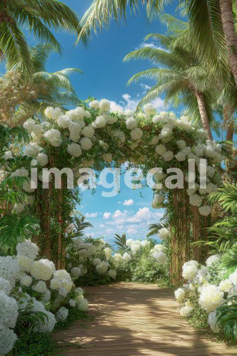 5549 Floral Arch