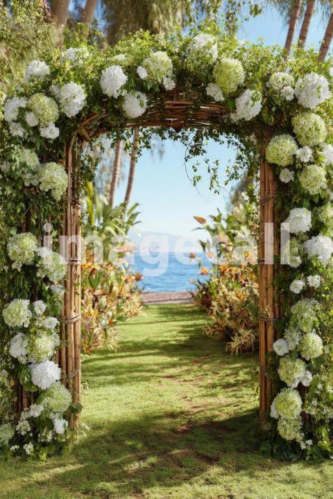 5548 Floral Arch