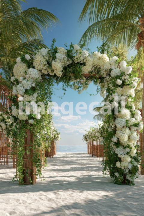 5550 Floral Arch