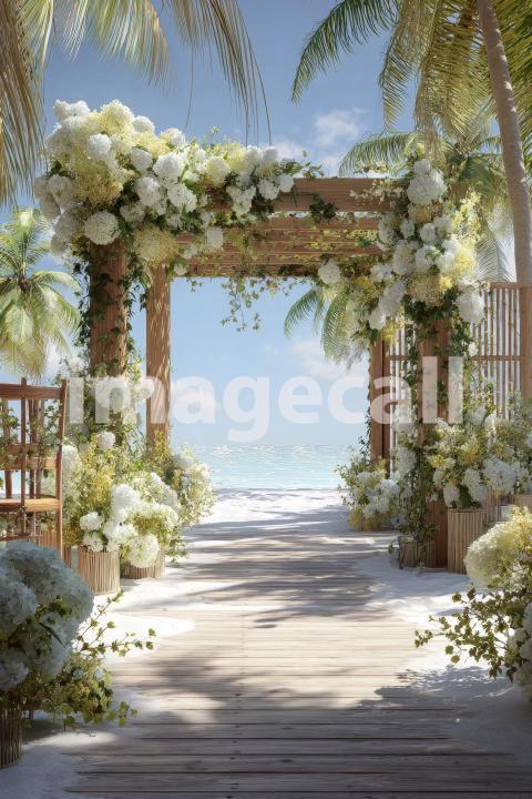 5551 Floral Arch
