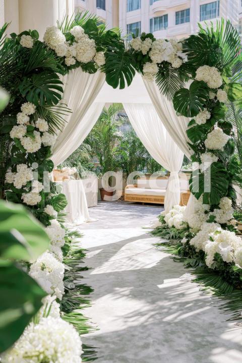 5552 Floral Arch