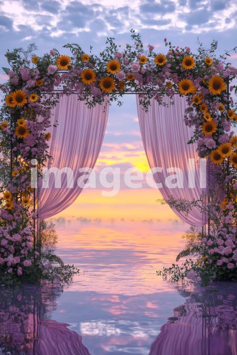 4284 Floral Arch