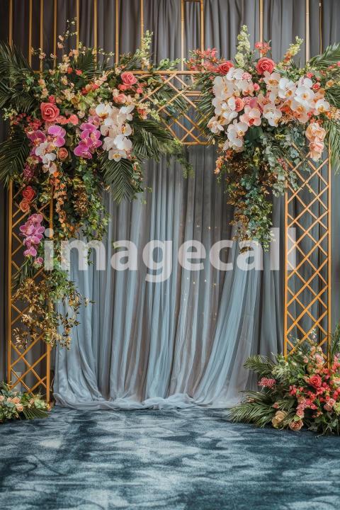 4287 Floral Arch