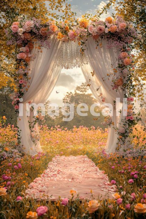 4272 Floral Arch