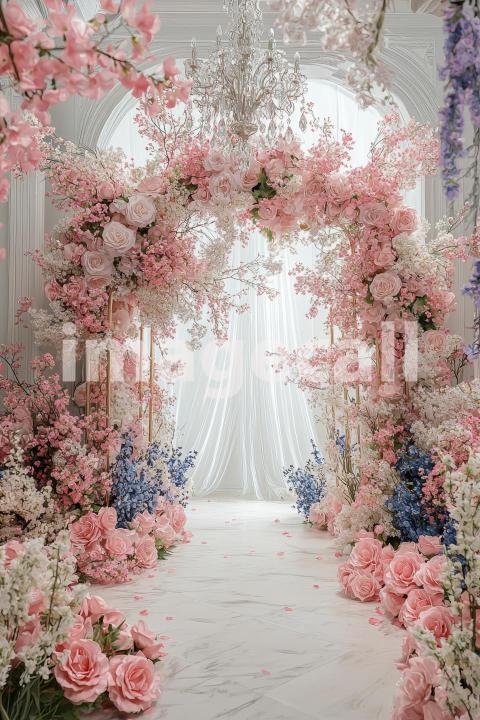 4278 Floral Arch