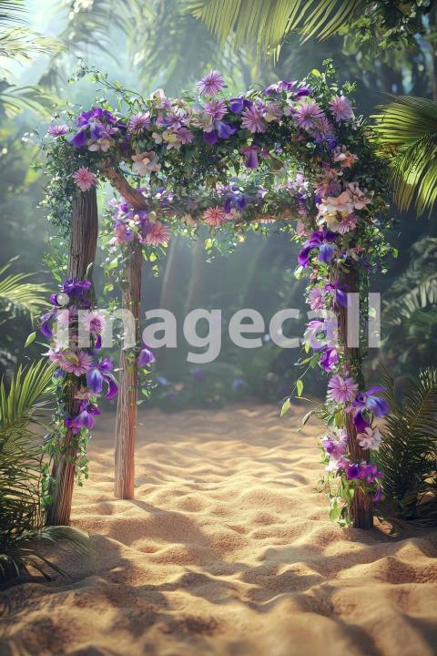 4250 Floral Arch