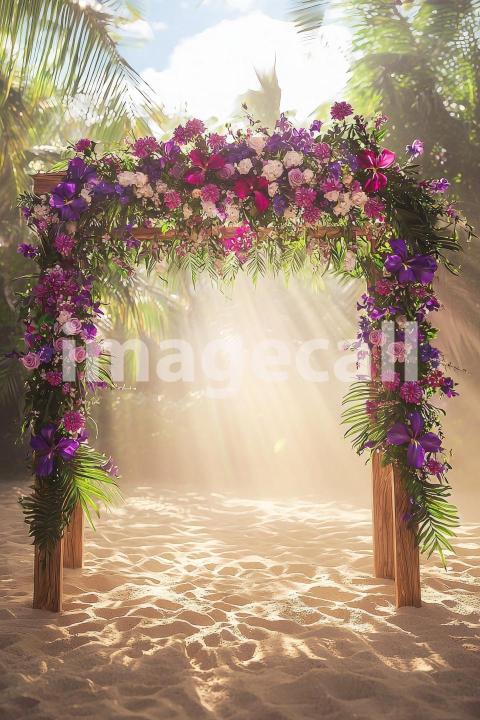 4253 Floral Arch