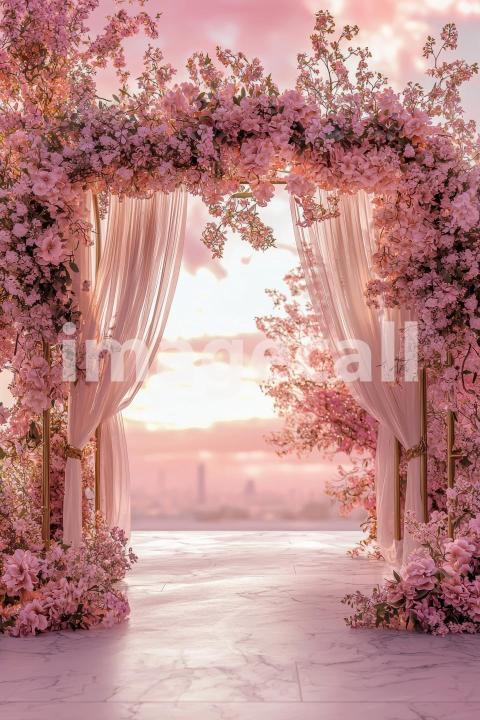 4258 Floral Arch