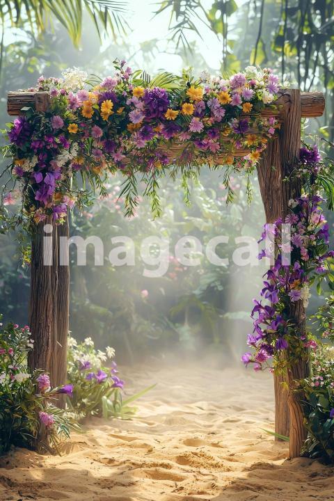 4252 Floral Arch