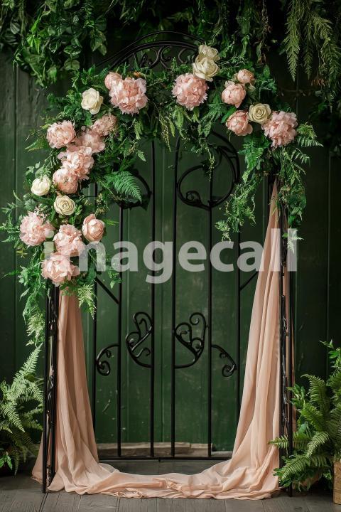 4342 Floral Arch