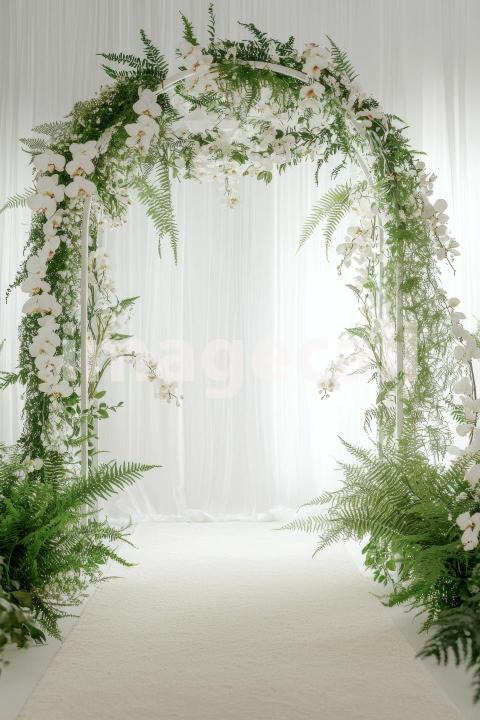 4298 Floral Arch