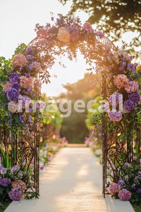 4262 Floral Arch
