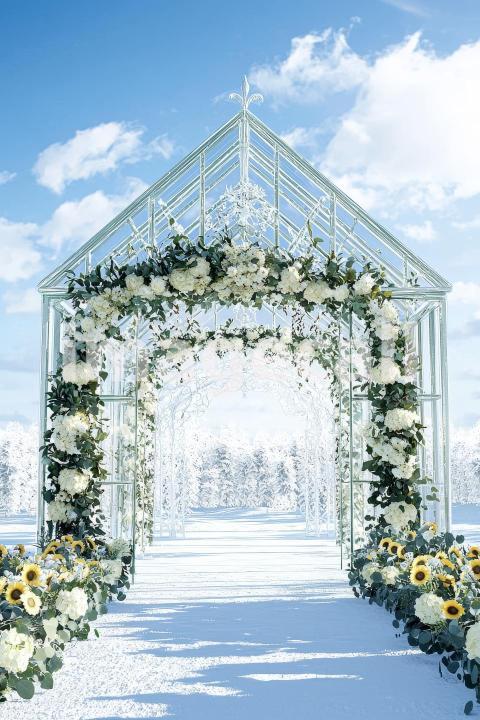 4267 Floral Arch