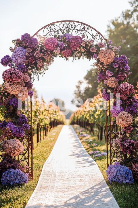 4265 Floral Arch