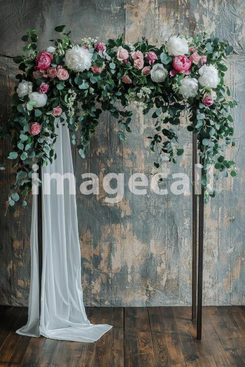 4347 Floral Arch