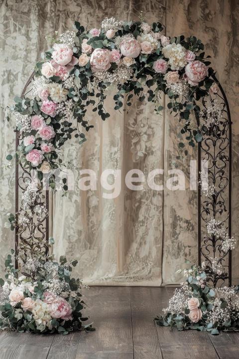4353 Floral Arch