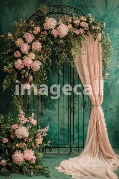 4344 Floral Arch