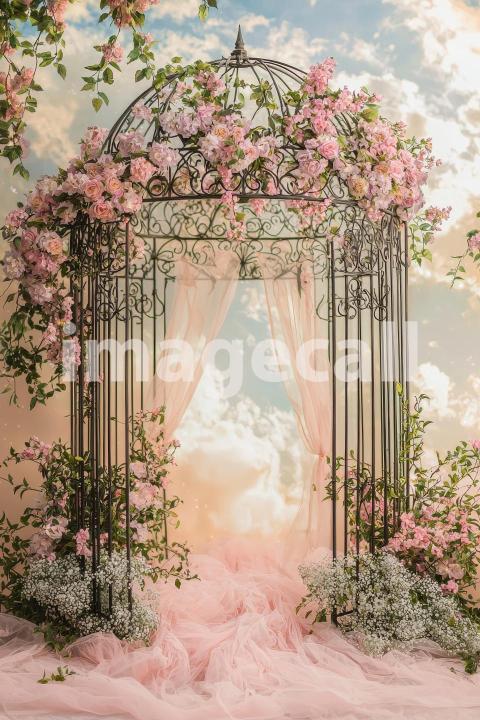 4376 Floral Arch