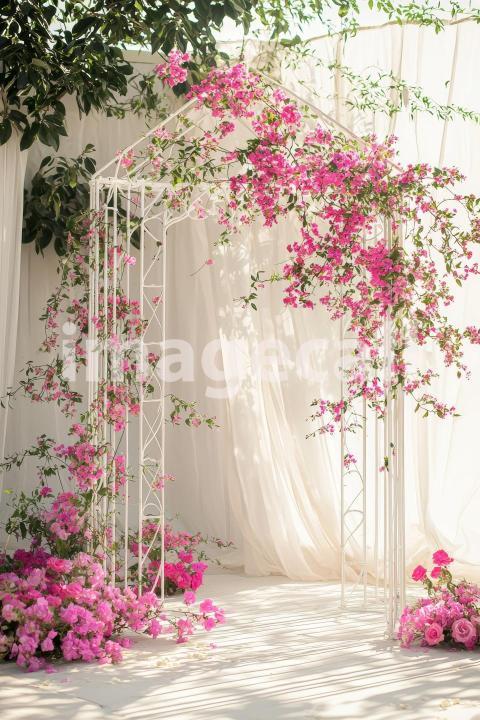 4379 Floral Arch