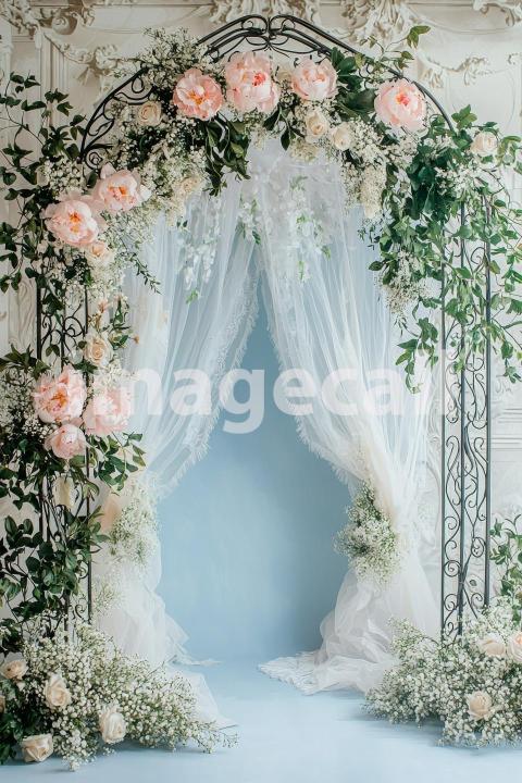 4370 Floral Arch