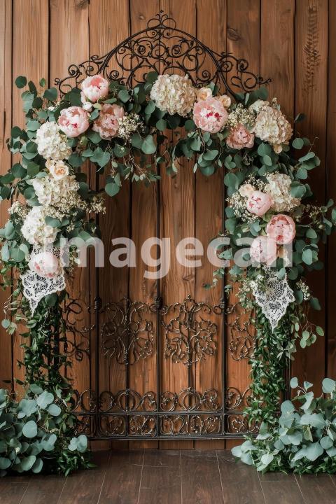 4354 Floral Arch