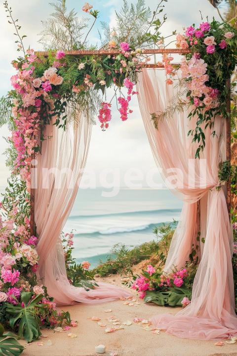 4389 Floral Arch
