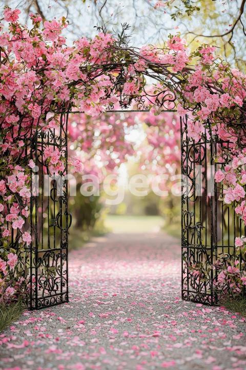 4386 Floral Arch