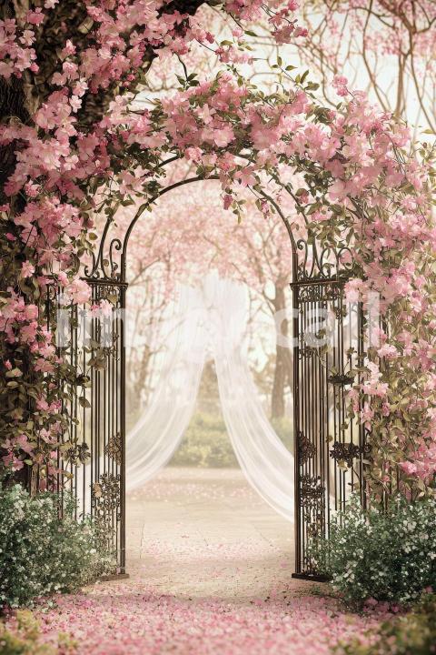 4384 Floral Arch